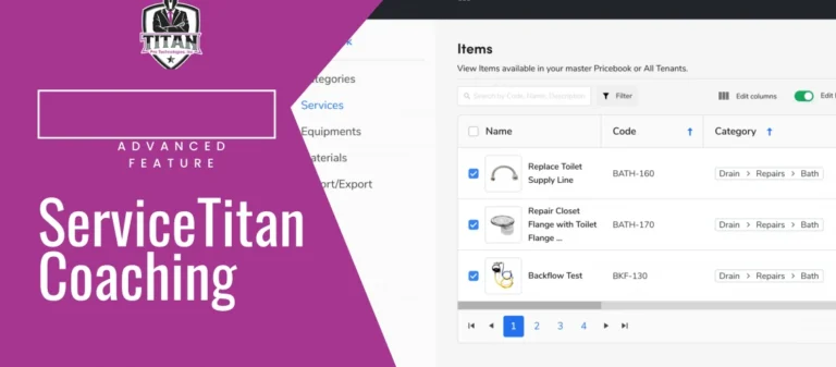 Advanced Features Of Service Titan Coaching