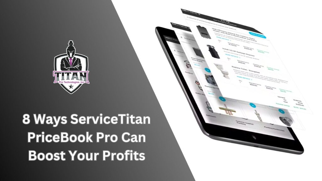 ServiceTitan PriceBook