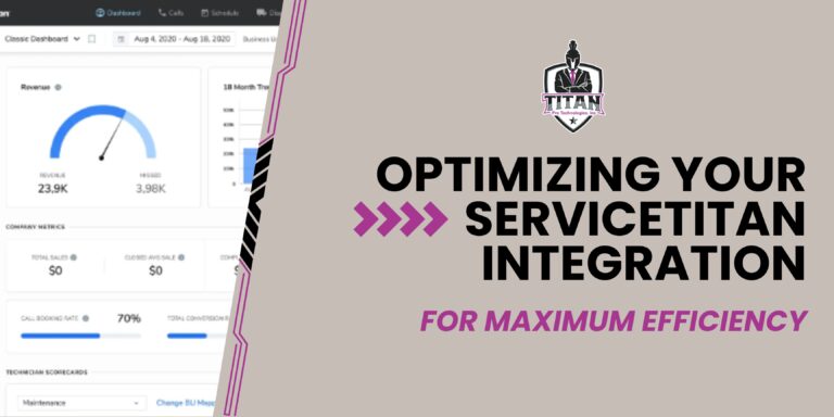 ServiceTitan Integration for Maximum Efficiency