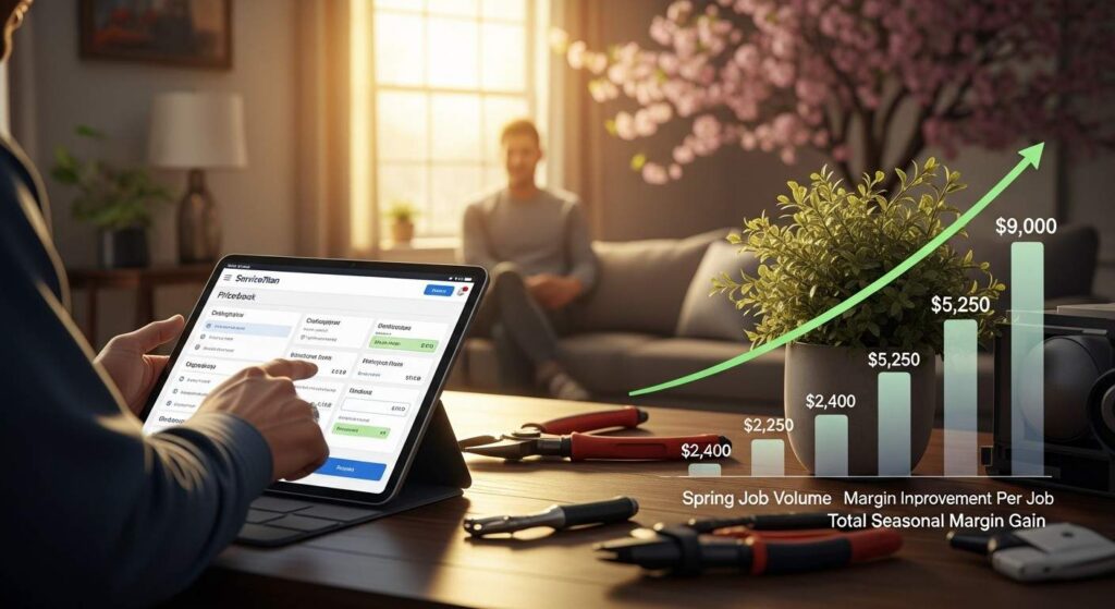 Maximize Spring Rush Profits with an Optimized ServiceTitan Pricebook