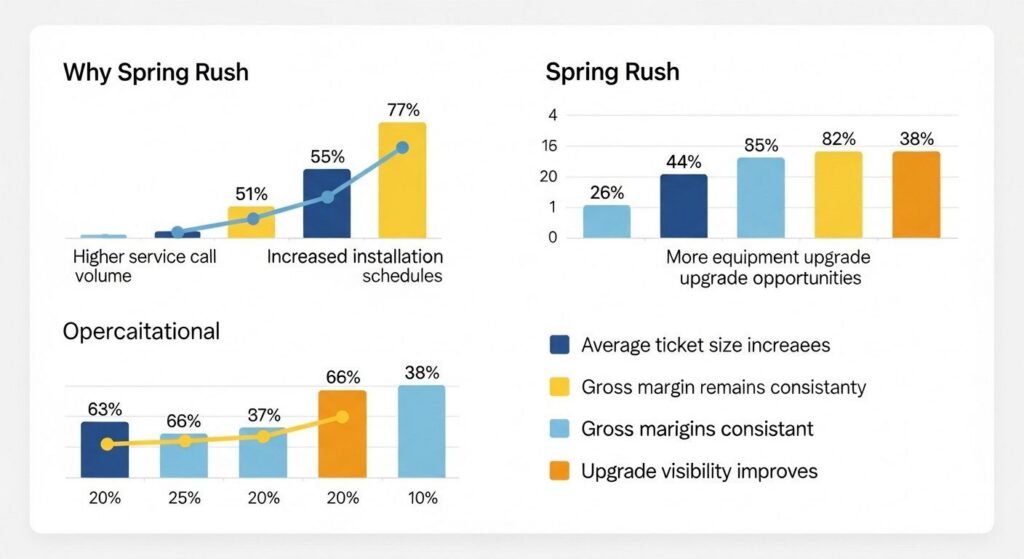 Why Spring Rush Amplifies the Impact of Your ServiceTitan Pricebook
