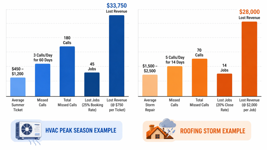 The Revenue Math: What Missed Calls Actually Cost 