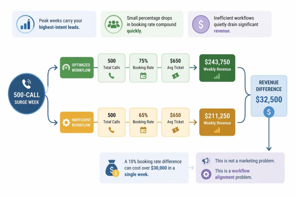 The True Financial Cost of Inefficient Workflows During Surge Weeks 