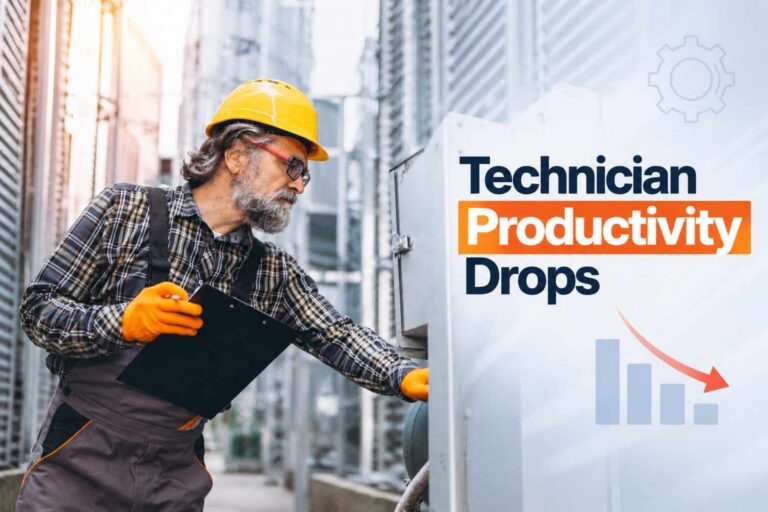 Technician Productivity Drops